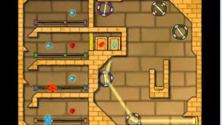 Fireboy and Watergirl 2 Light Temple Level 23