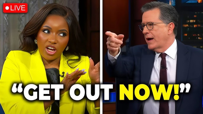 Jasmine Crockett Kicked Off Stephen Colbert's Show After Explosive  Confrontation! - YouTube