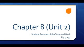 Chapter 8 Lecture 4 (Bones)