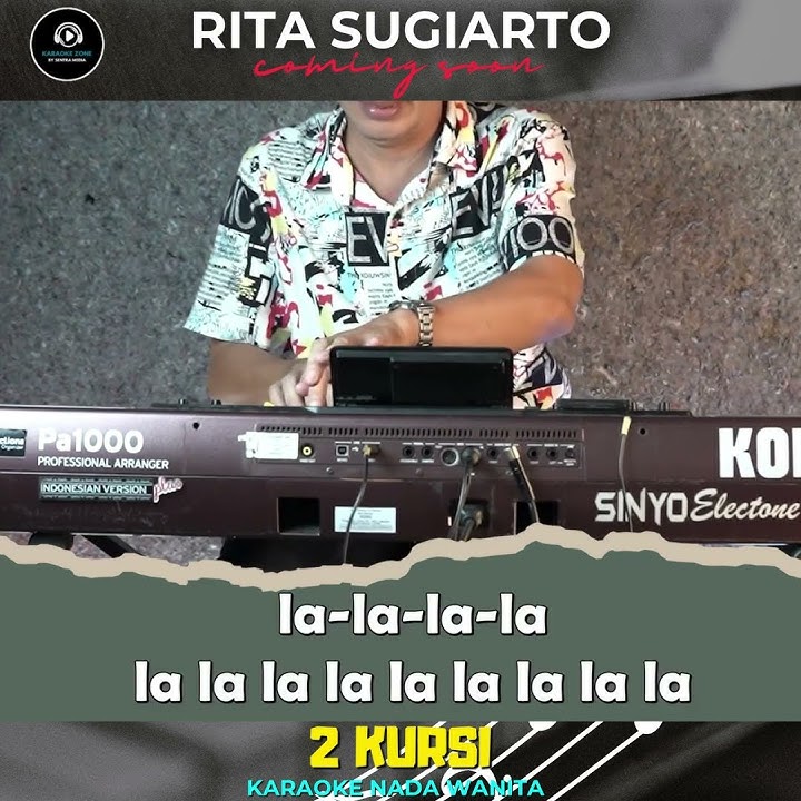 DUA KURSI - Karaoke Nada Wanita [ RITA SUGIARTO ] #teaser  #dangdutkaraoke #karaokezone