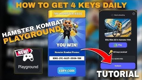 Hamster 🐹 Kombat Key Problem Solution | Hamster Kombat 4/4 Keys 🗝️ | Hamster Bike ride 3D