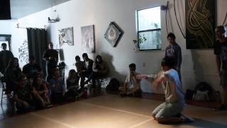 THE KUMITE |  BLINDFOLDED BBOY BATTLE 2014