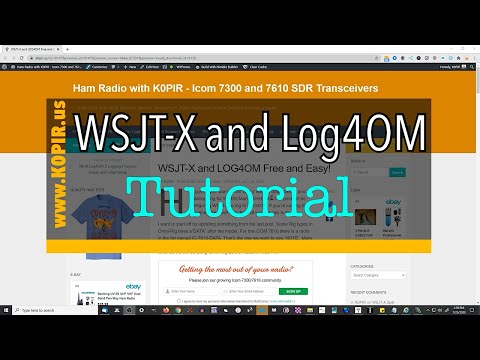 WSJT-X and Log4OM Tutorial MUST SEE!