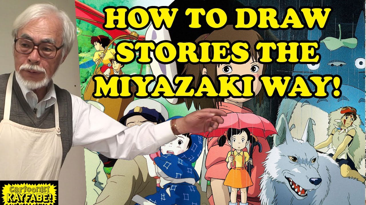 How to Draw Stories the Miyazaki Way! The Complete Studio Ghibli