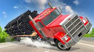 Truck Crashes 8 - Beamng.drive