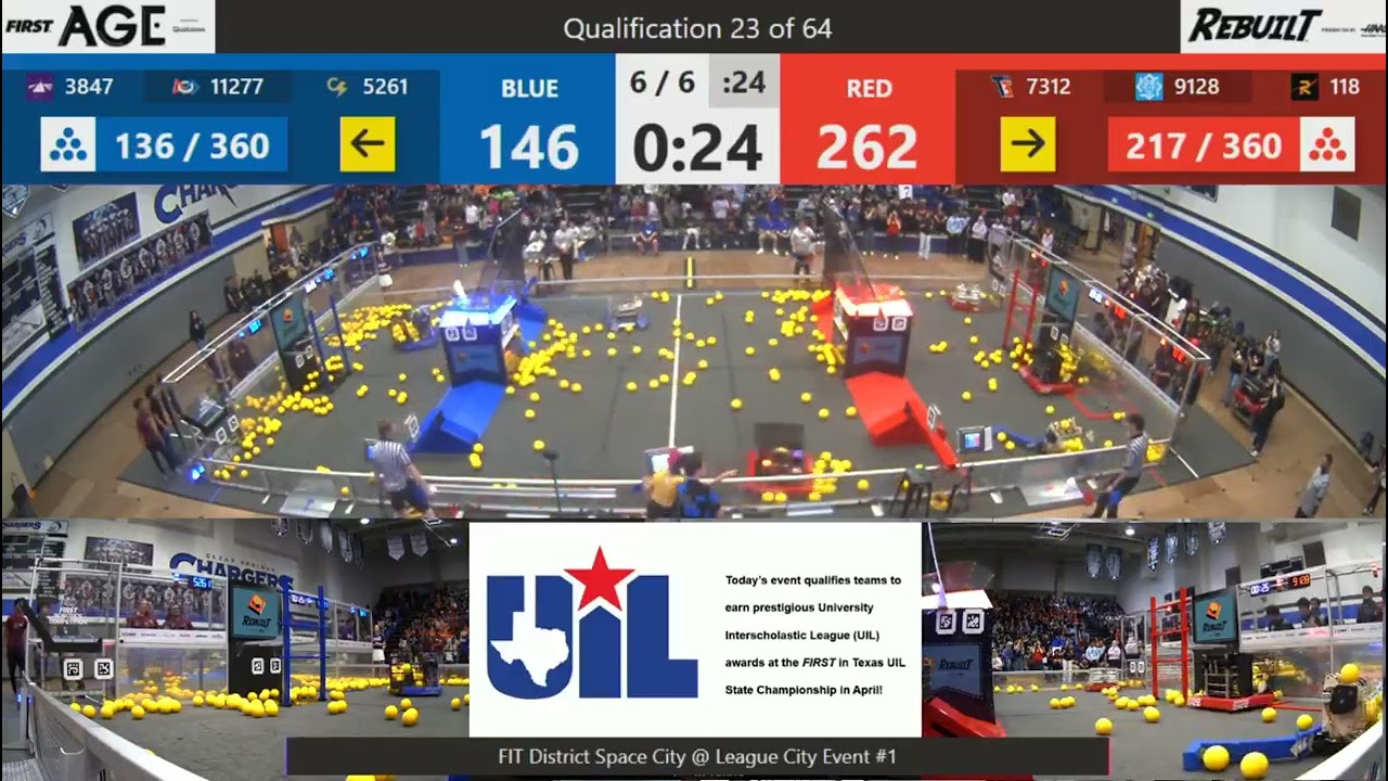 SC1 2026 Q23: Robonauts 118 vs. Spectrum 3847