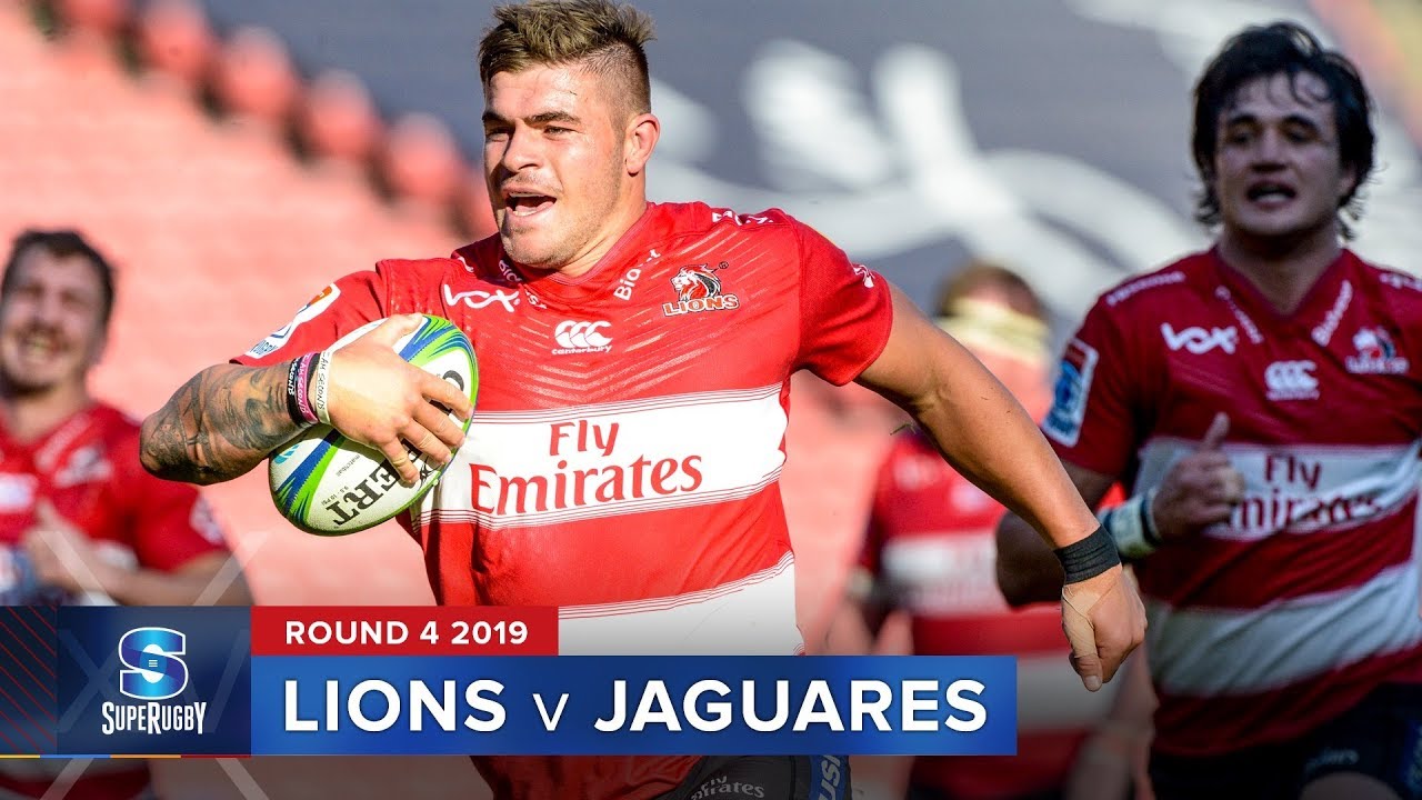 Lions v Jaguares | Super Rugby 2019 Rd 4 Highlights