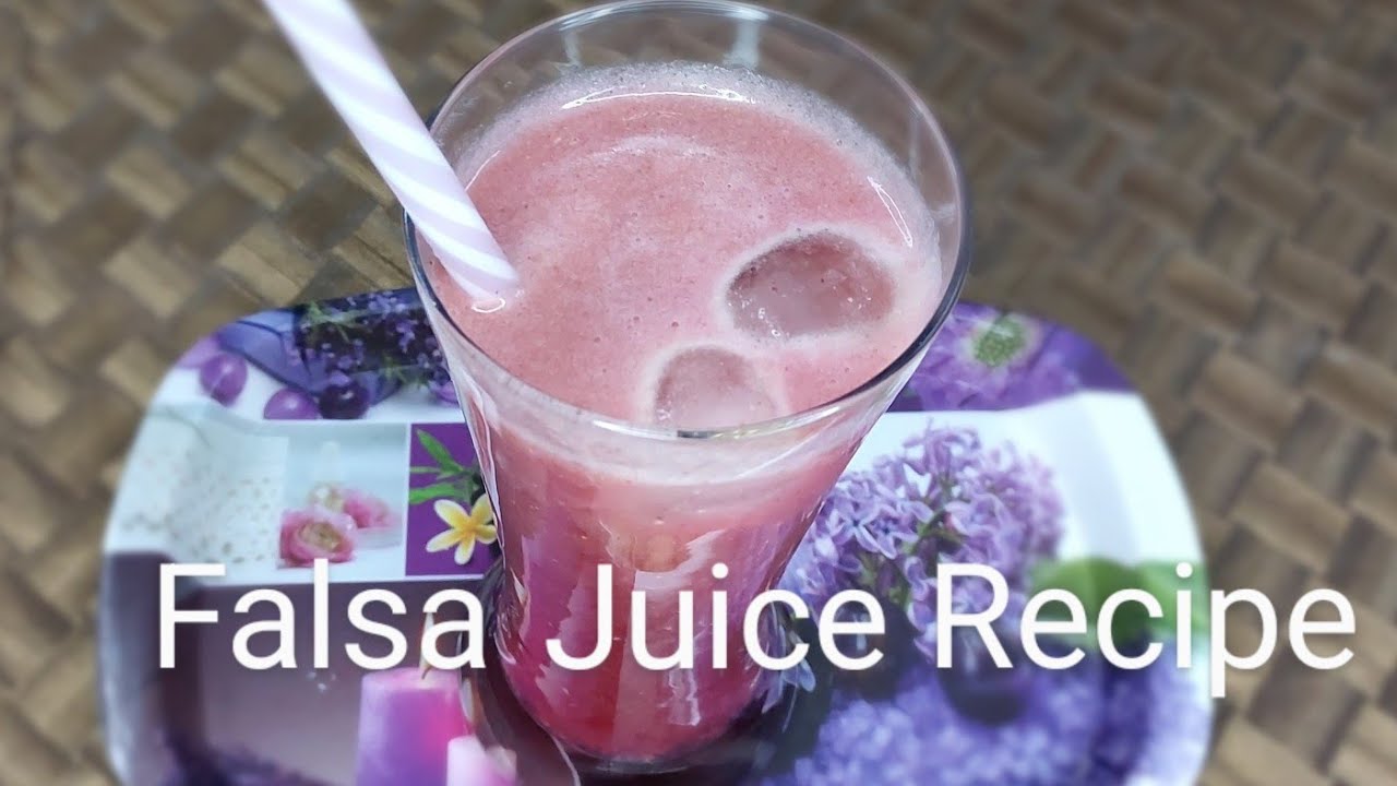 Falsa Juice Recipe / Falsa fruit juice / Falsa Sharbat / Black Currant