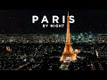 Magic of paris  france most beautiful skyline at night  4k