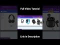 How to create ecommerce website like amazon using html css