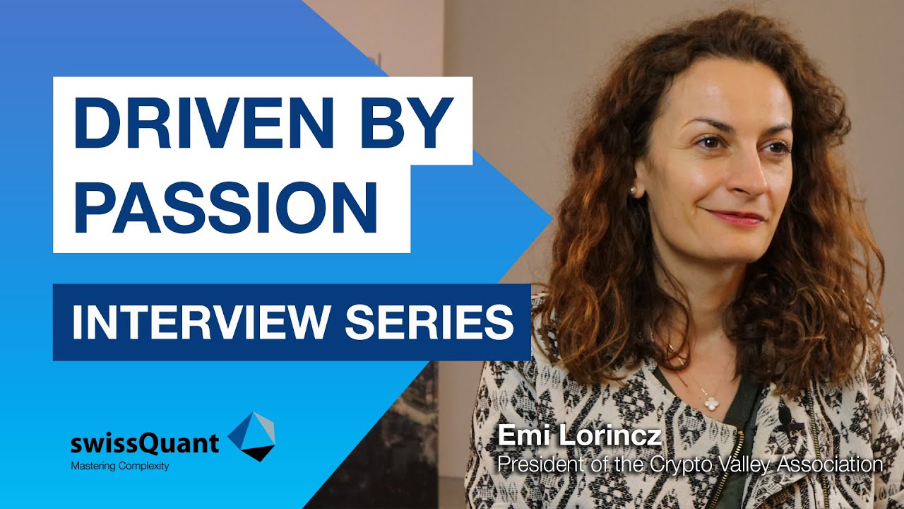 Driven By Passion Interview Series - Emi Lorincz - President of the Crypto  Valley Association