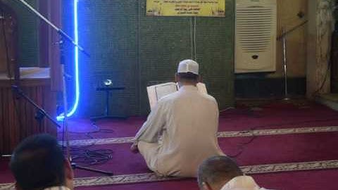 القارئ حسن الزبيدي في جامع 17 رمضان