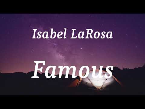 Isabel LaRosa Famous Lyrics