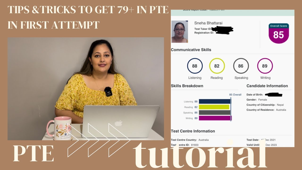 Tips & Tricks I followed to get 79+ in PTE. I followed this study plan