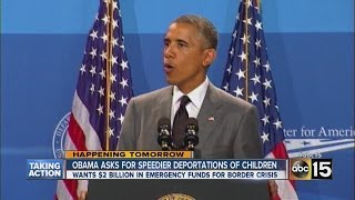 Pres. Obama to ask for $2 million to cope with surge of immigrants into U.S.