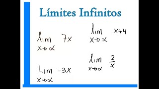 Límites Infinitos (introducción)