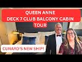 First look at cunards brand new ship queen anne club balcony cabin 7077