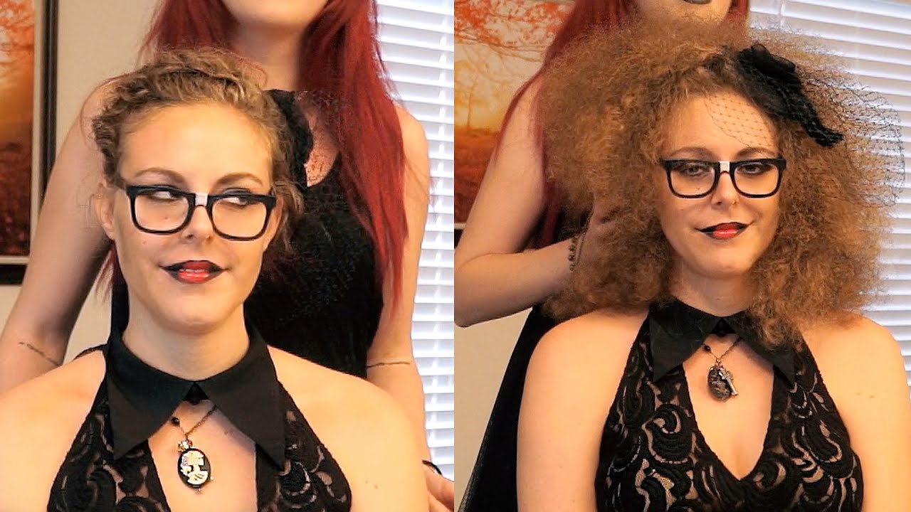 ♥ ASMR Hair Brushing 8 - Goth Girl Cosplay Tingle Triggers Soft Spoken Scalp Massage ♥