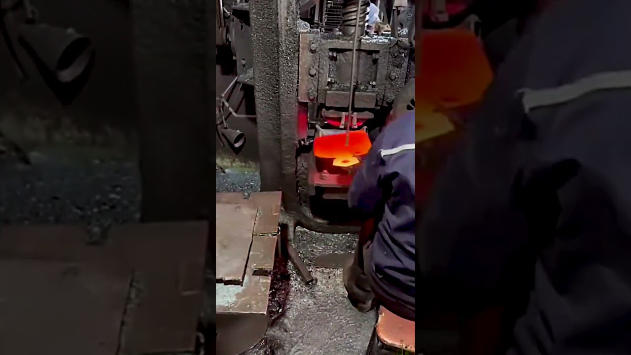 Stamping Machine Shows Power!