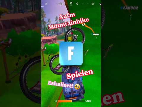 Vom MOUNTAINBIKE abgestürzt PRANK! 🗿🥶 #fortnite #fortniteclips #german #gaming #viral