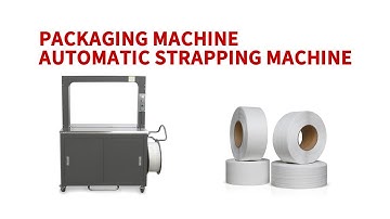 Strapping Machine,Ys-305 automatic packaging machine Demonstration
