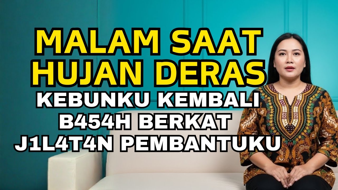 AKU DAN PEMBANTUKU MELAKUKANNYA SETIAP HARI DIRUANG TAMU