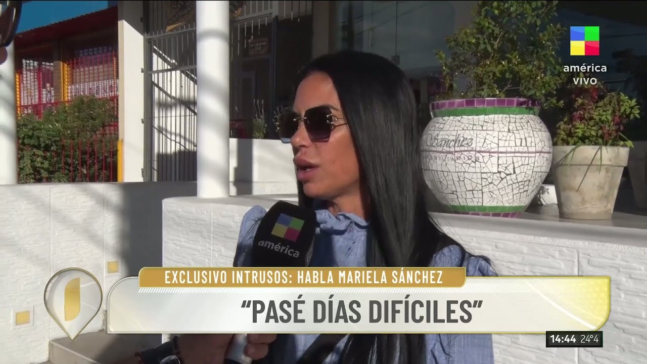 🗣️ MARIELA SÁNCHEZ HABLÓ DE LA RUPTURA CON CRISTIAN CASTRO: 