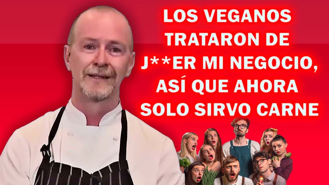 VEGANOS MOLESTOS quedando en RIDÍCULO