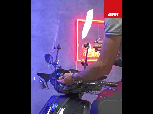 Get ready for winter, install the larger windscreen