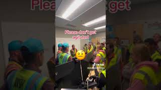 Amazon workers confront management