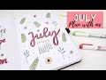 Plan With Me | July 2020 Bullet Journal Setup
