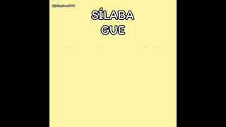 SÍLABAS GUE - GUI - GUA | ORTOGRAFIA GUE - GUI - GUA | ALFABETIZAÇÃO