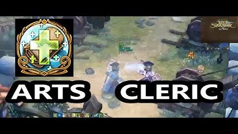 [TOS ARTS]  Cleric Cloth Healing Power ARTS  -  Tree of Savior