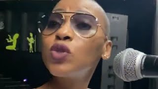 Zonke rehearsals with her band