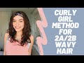 CURLY GIRL METHOD HAIR ROUTINE FOR 2A/2B WAVY HAIR | PHILIPPINES (Human Nature, Suave, Bench Fix)