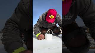 Roofing tpo Epdm pvc aquí voy hacer esta pitch pan de tpo 