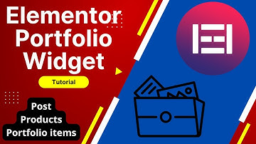 New Elementor Portfolio Widget Tutorial | Elementor Pro Tutorial
