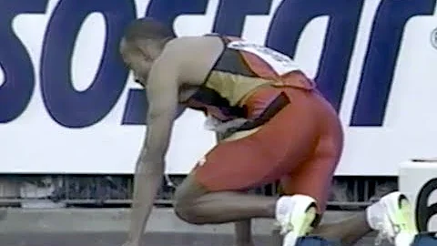 Frankie Fredericks vs. Michael Johnson - Men's 200...
