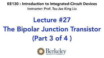 Lecture 27  | UC Berkeley EE130  Introduction to Integrated-Circuit Devices