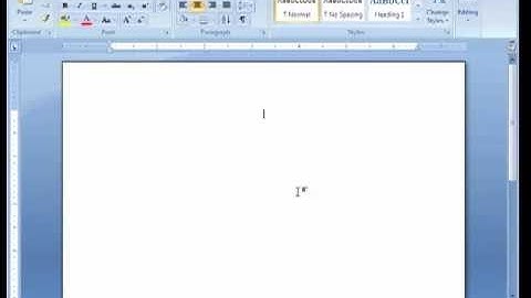 MS Word 2007 Tutorial in Hindi - Insert Header & Footer, Insert Page Numbers