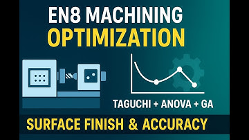 Optimizing EN8 Steel Machining: Taguchi, ANOVA & Genetic Algorithm Insights
