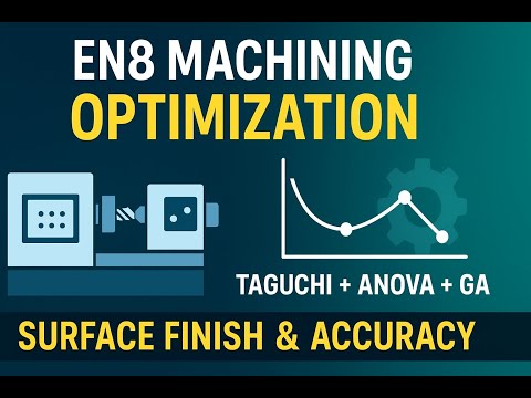 Optimizing EN8 Steel Machining: Taguchi, ANOVA & Genetic Algorithm Insights