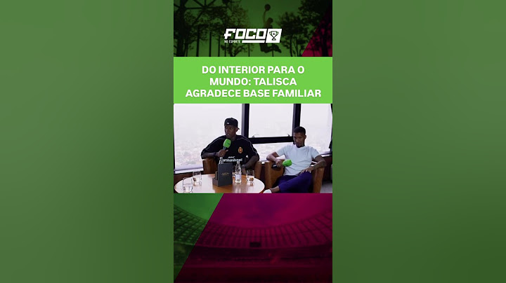 “Obedecer meu pai e minha mãe mudou minha vida.” Talisca abriu o coração em entrevista ao fne.