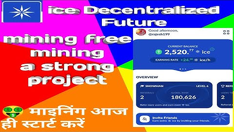ice Decentralized Future  New mining app #ice_blockchain