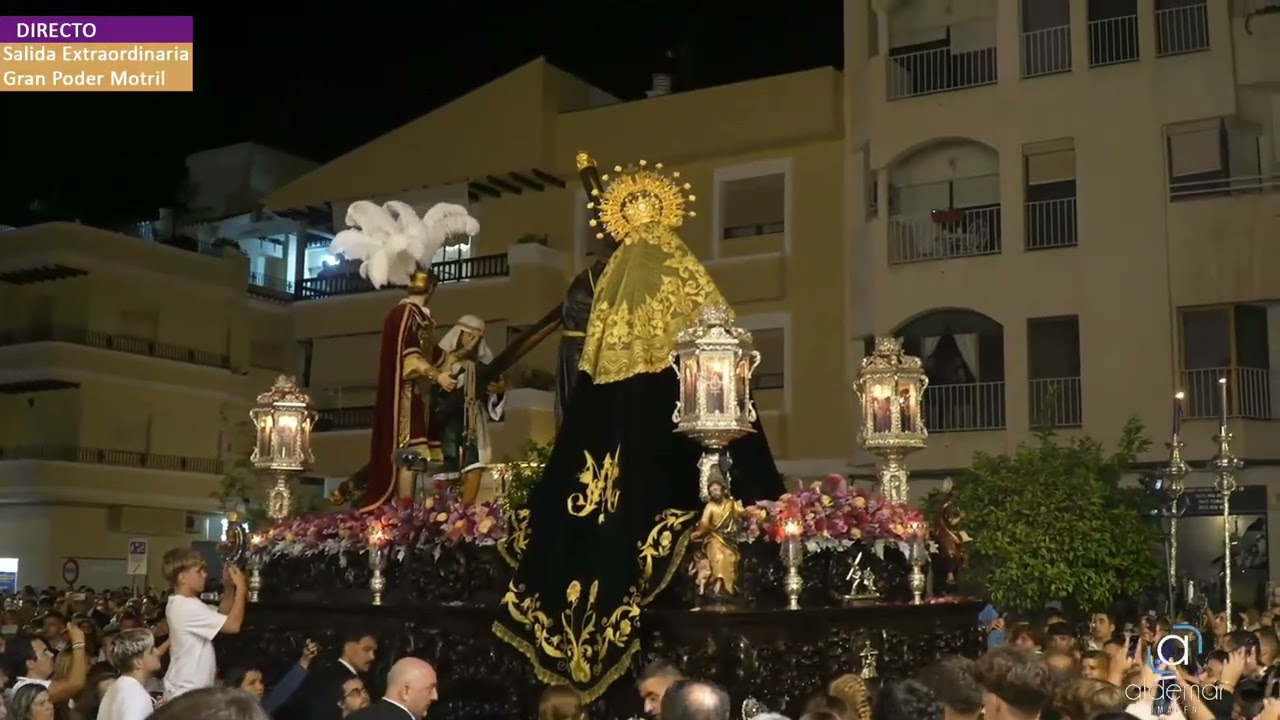 GRAN PODER MOTRIL EN AVENIDA SAN AGUSTÍN | VIRGEN DE LOS REYES