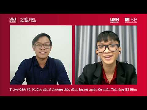 Video Live Q&A Tuyển sinh Đại học: Hướng dẫn đăng ký 5... - youtube