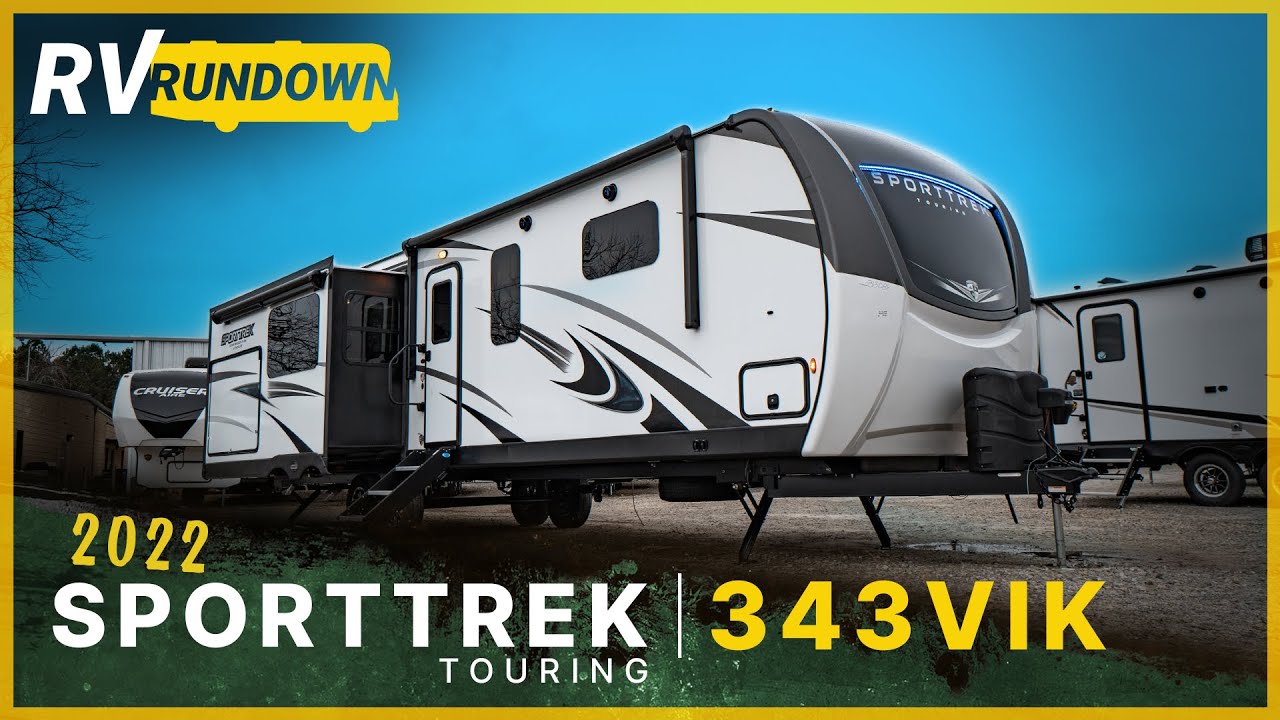 Amazing Couples Rear Living Travel Trailer | 2022 Venture RV SportTrek Touring 343VIK | Southern RV