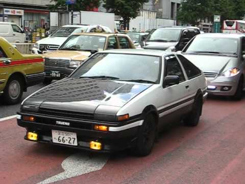 頭文字 D スプリンター トレノ Initial D Toyota Ae86 Replica Youtube