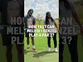 How Fast Can Melvin Gordon & Kenzel Doe Play a Par 3?!