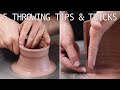 5 tips  tricks for centring and throwing on the potters wheel